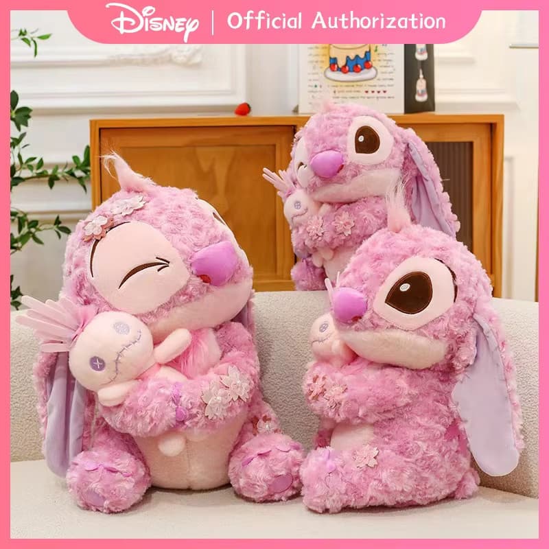 35CM Tóquio Disney Lilo & Stitch Brinquedo De Pelúcia Dos Desenhos Animados Scrump Boneca Macio Anime Travesseiro Lembra
