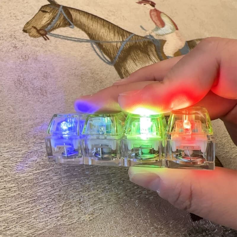 Chumbo Teclado Mecânico Brinquedo Chaveiro Para Alívio Do Estresse Diversão Entretenimento Atividade Keycap Escritório E