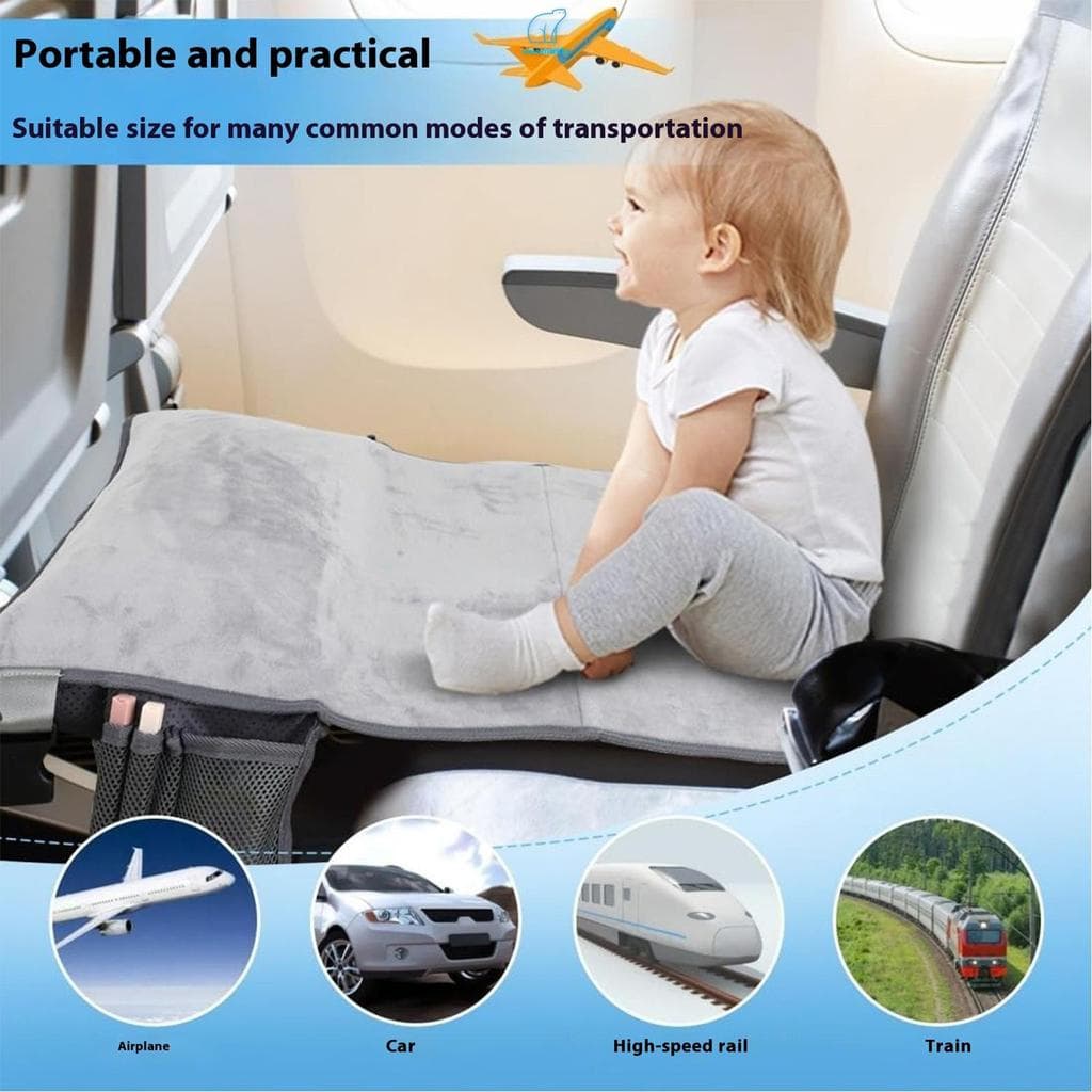 Cama De Avião De Viagem Para Crianças , Portátil , Extensor De Assento Dormir E Descanso Infantil