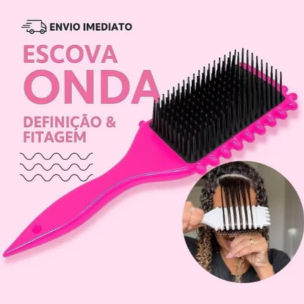 Pente de Ondulação Multifuncional para cachos PERFEITO!