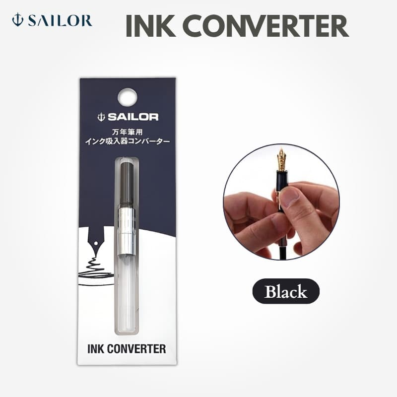 SAILOR Fountain Pen Ink Converter Black 14-0506-220