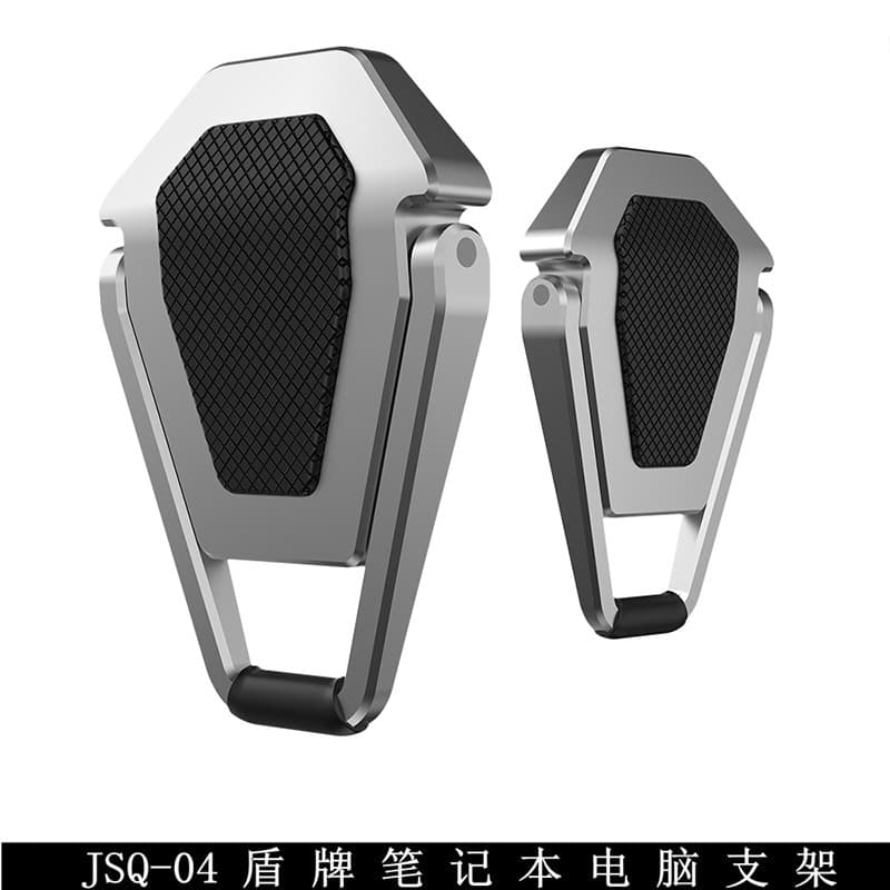 Suporte para Laptop, aumento de mesa, suporte de resfriamento, invisível, dobrável, portátil, liga de alumínio, suporte