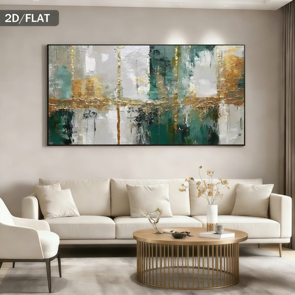 Quadro Decorativo 110x80cm personalidade harmonia calma leveza Decore Sala,Quarto,Copa,consultório,escritório,hall
