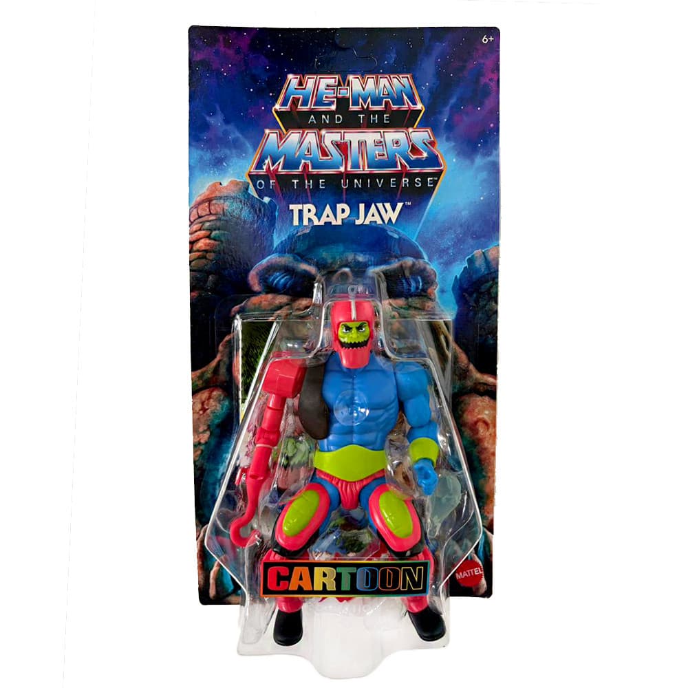 Boneco Masters Of The Universe MOTU Trap Jaw HYD28 - Mattel