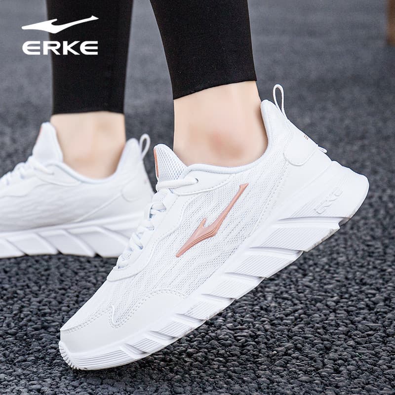 Hongxingerke Sapatos femininos Calçados esportivos femininos 2026 Novo estilo Sapatos de rede de verão Respirável Site o