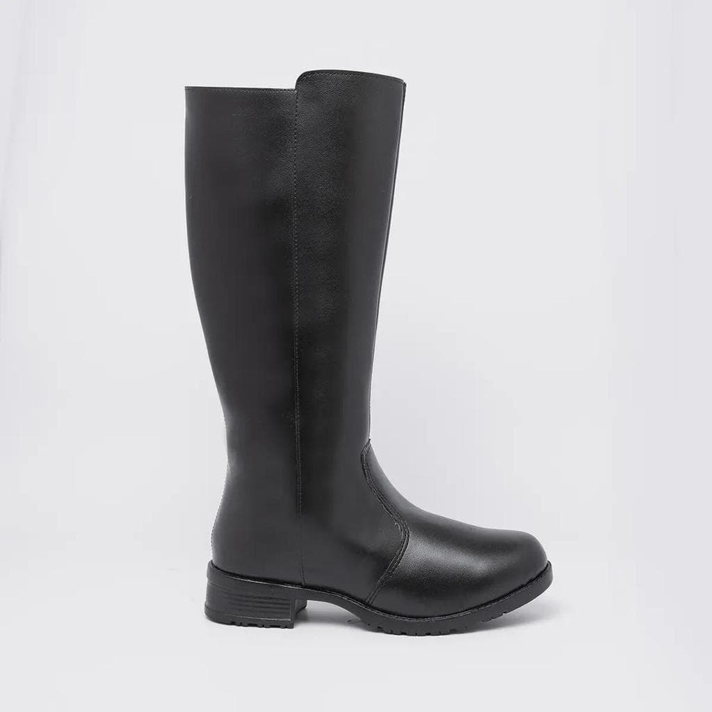 Bota Feminina De Cano Alto Moderna, Leve E Sofisticada