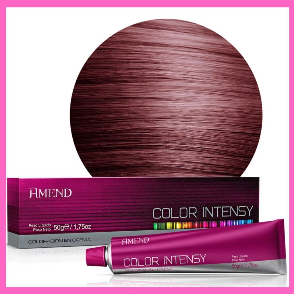 Coloração 6.66 Louro Escuro Vermelho Intenso Amend Color Intensy