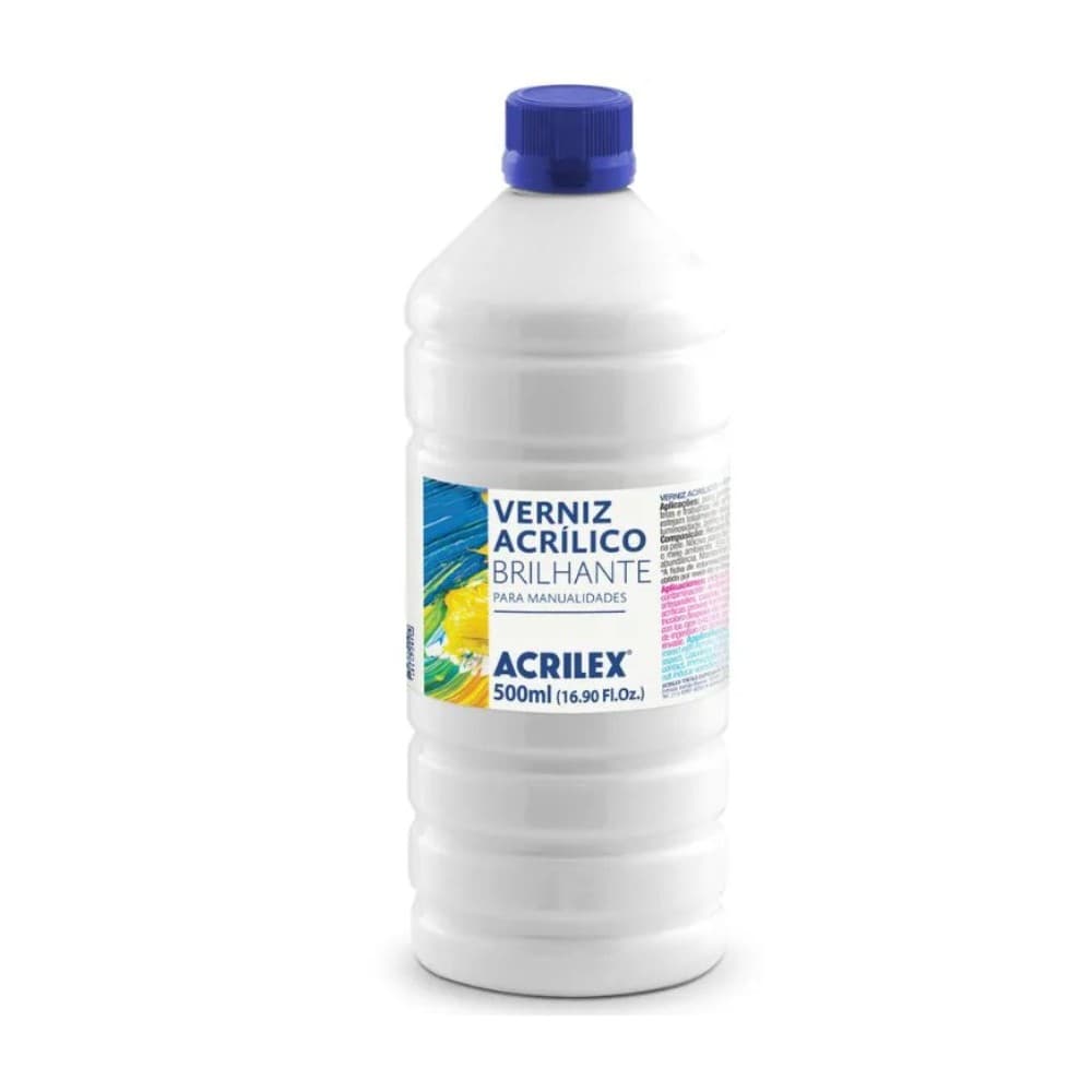 Verniz Acrílico Acrilex Brilhante 500ml - 	15050