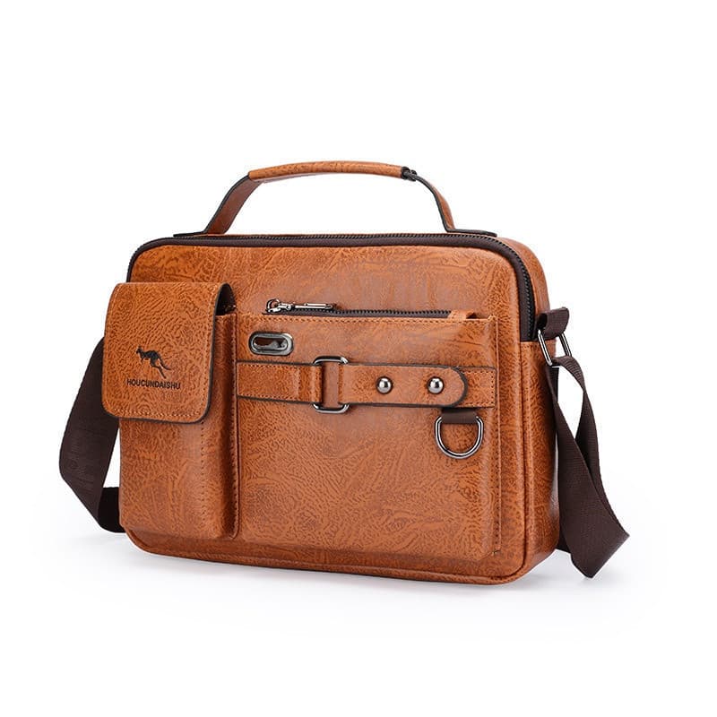 Bolsa De Ombro Crossbody Casual Masculina Nova Moda Para Negócios 211 GHSY