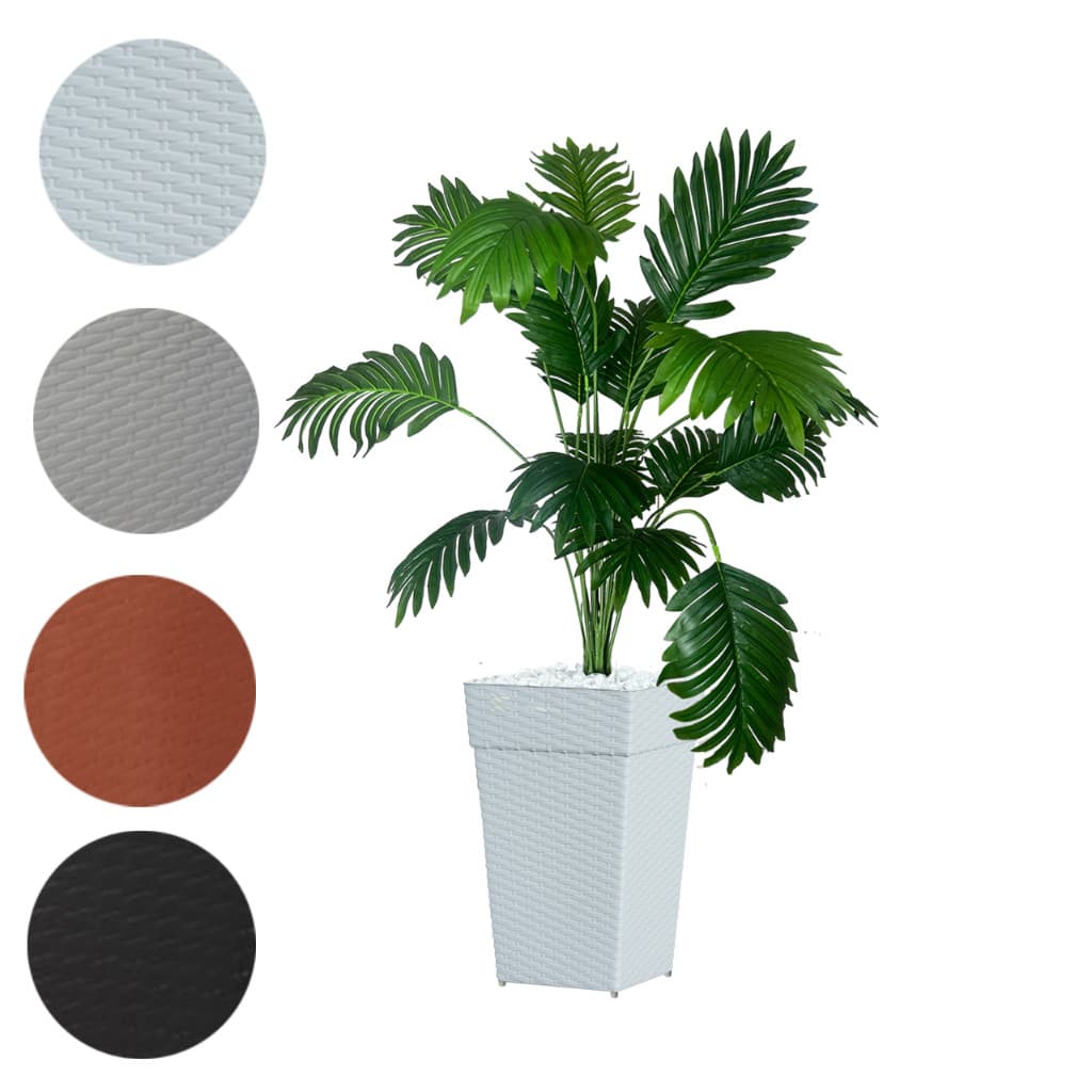 Palmeira Planta Artificial Decoração Natural + Vaso Decorativo Enfeite Casa Sala Elegante