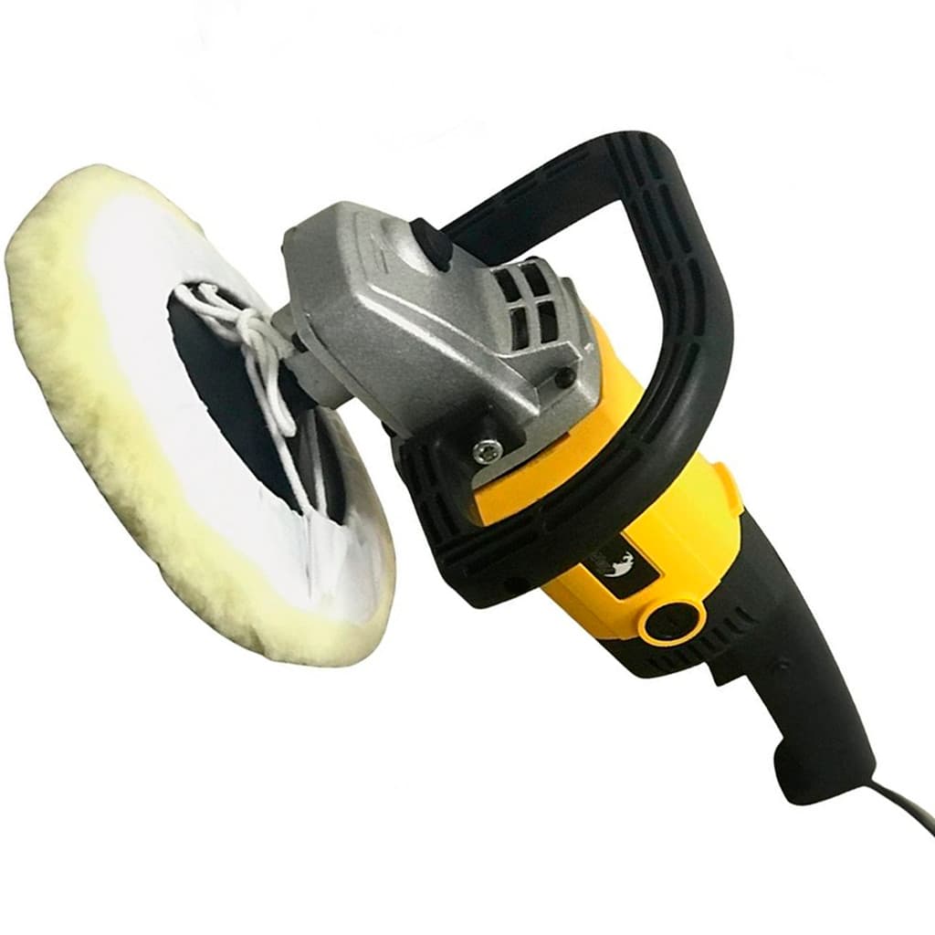 Politriz Automotiva Angular Profissional 7 Pol 1600W Máquina Polimento Polir 110V Importway Iwpoa