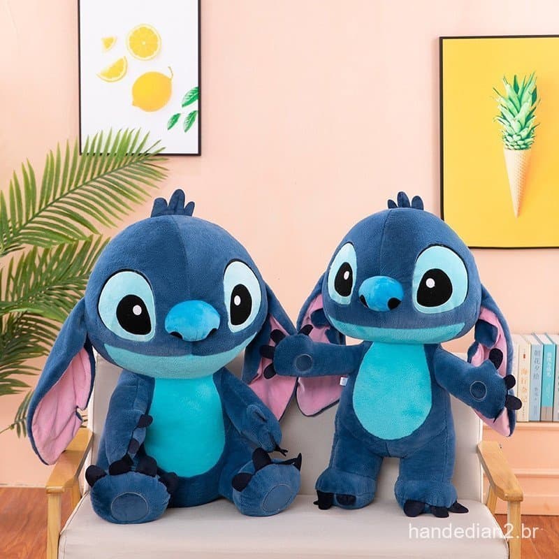 Brinquedo de pelúcia Stitch boneca de pano grande Stitch boneca boneca de boneca criança acompanhante presente de feriad