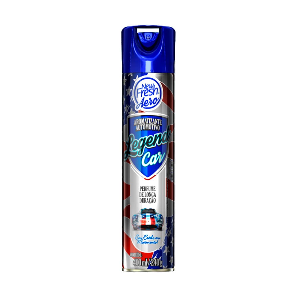 AROMATIZANTE NEW FRESH AERO LEGEND CAR 400 ML - LUXCAR