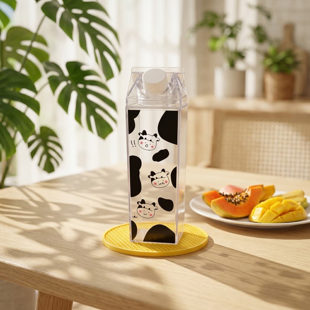 Godrej Garrafa de Leite Congelador refrigerado Garrafa de água criativa Dê um presente