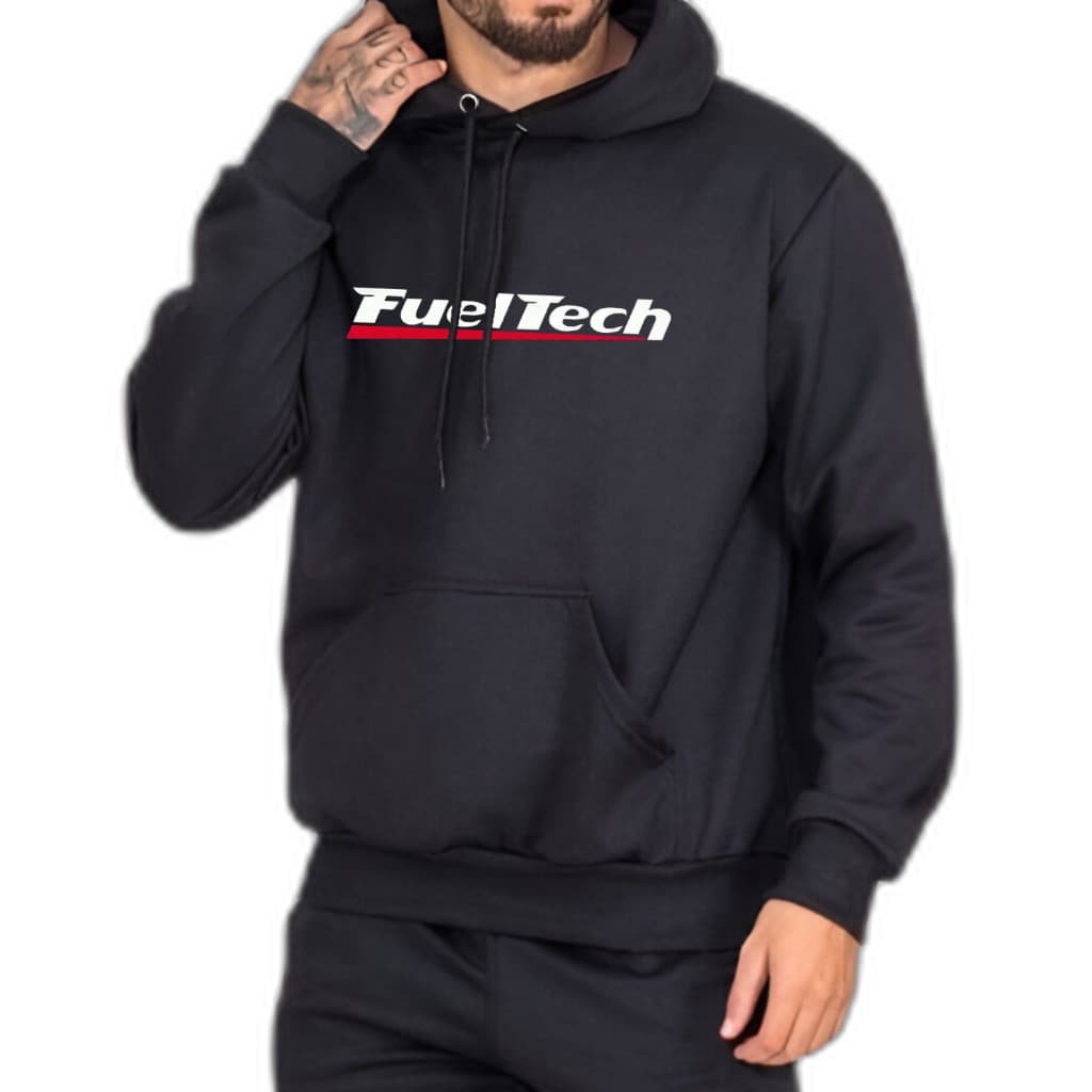 Moletom Fueltech Premium Canguru Flanelado Race