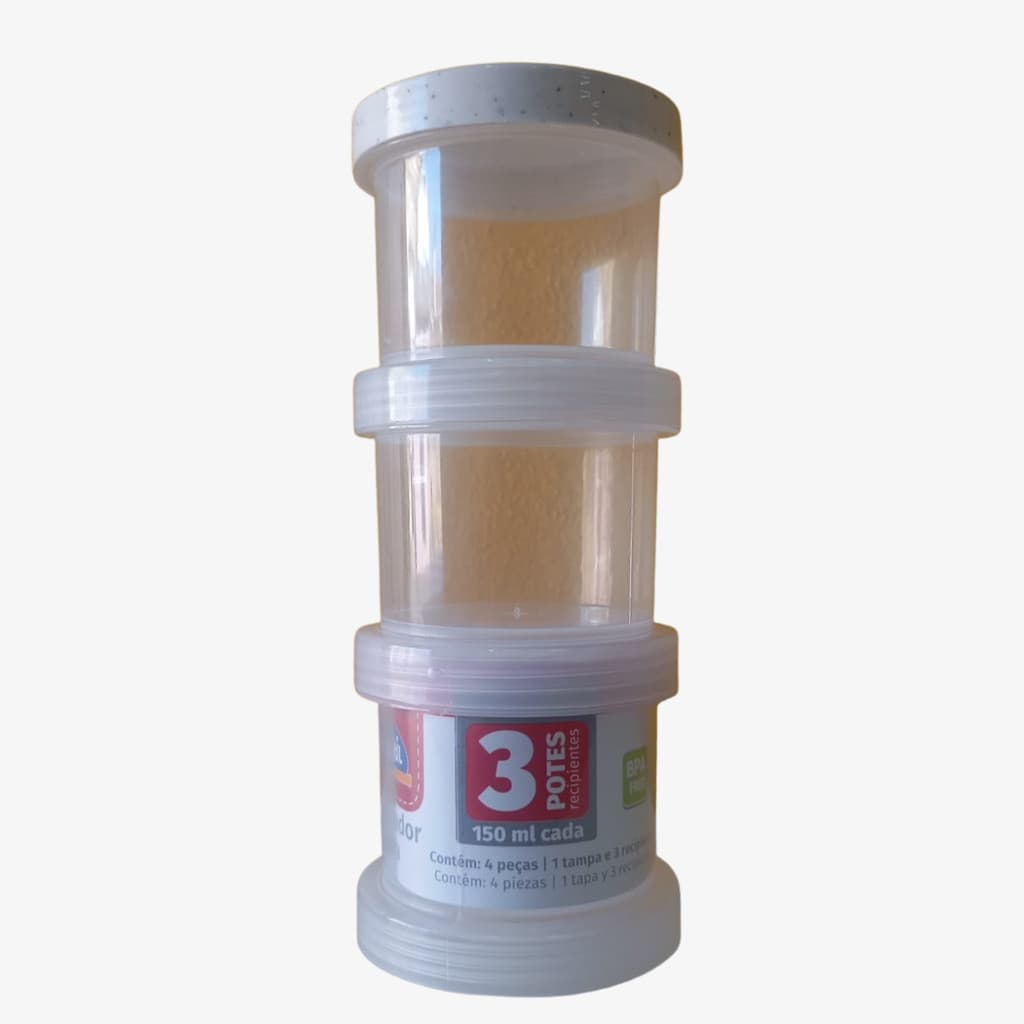 Organizador Rosca C/ 3 Potes 150ml