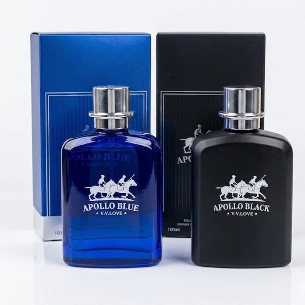 Perfume Masculino 30ml Blue ou Black Cheiro Agradável Dia e Noite ou Kit 2 Unidades