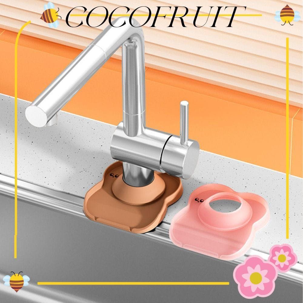 Tapete Absorvente De Torneira COCOFRUIT , Proteção Multifuncional Contra Respingos De Pia De Silicone , Almofada De Seca