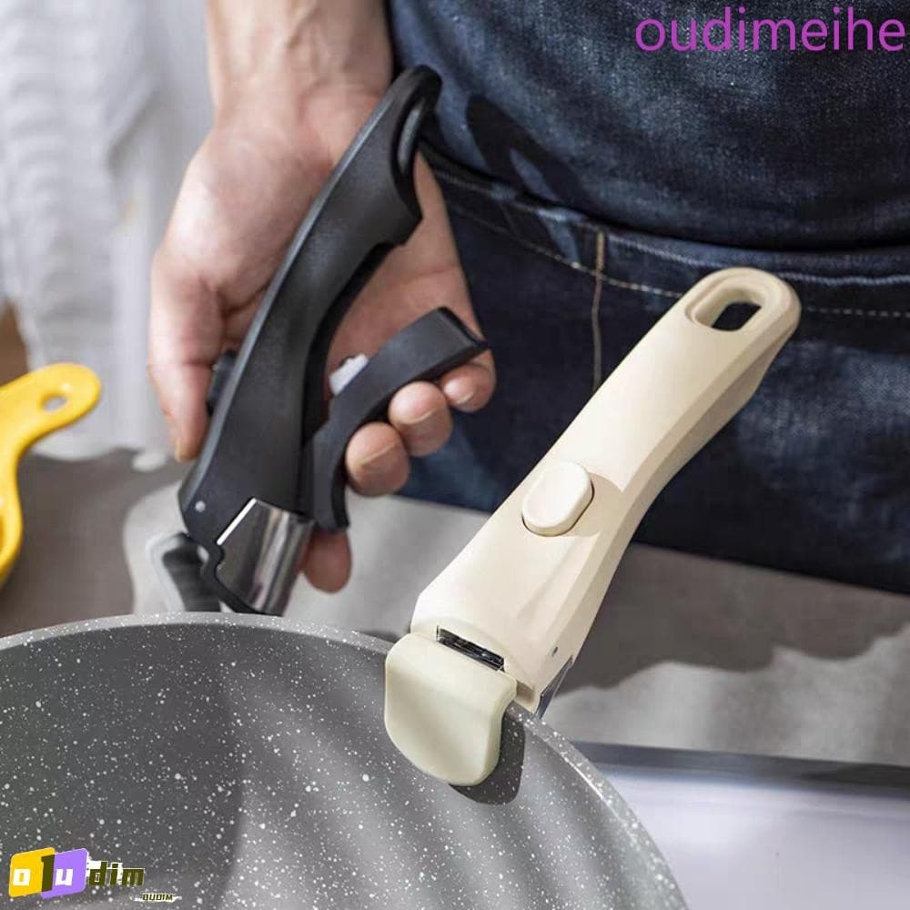 Alça De Panela Removível OUDIMEIHE , Frigideira Anti-Escaldante Ergonômica , Universal