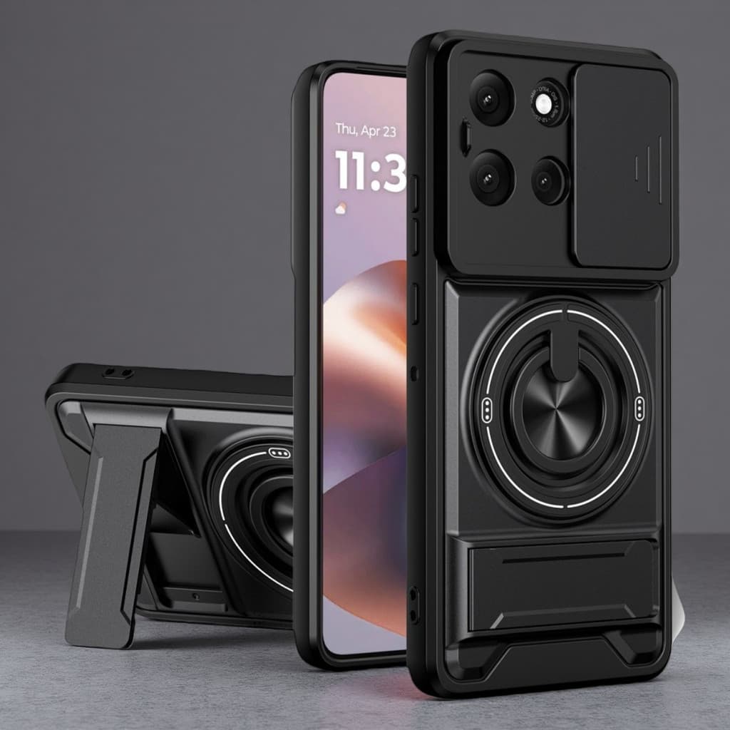 Capa Magnética De Telefone Para Motorola MOTO G17 G37 G47 G67 G77 G87 G56 G86 G75 Slide Câmera Proteção Lente Anel Supor