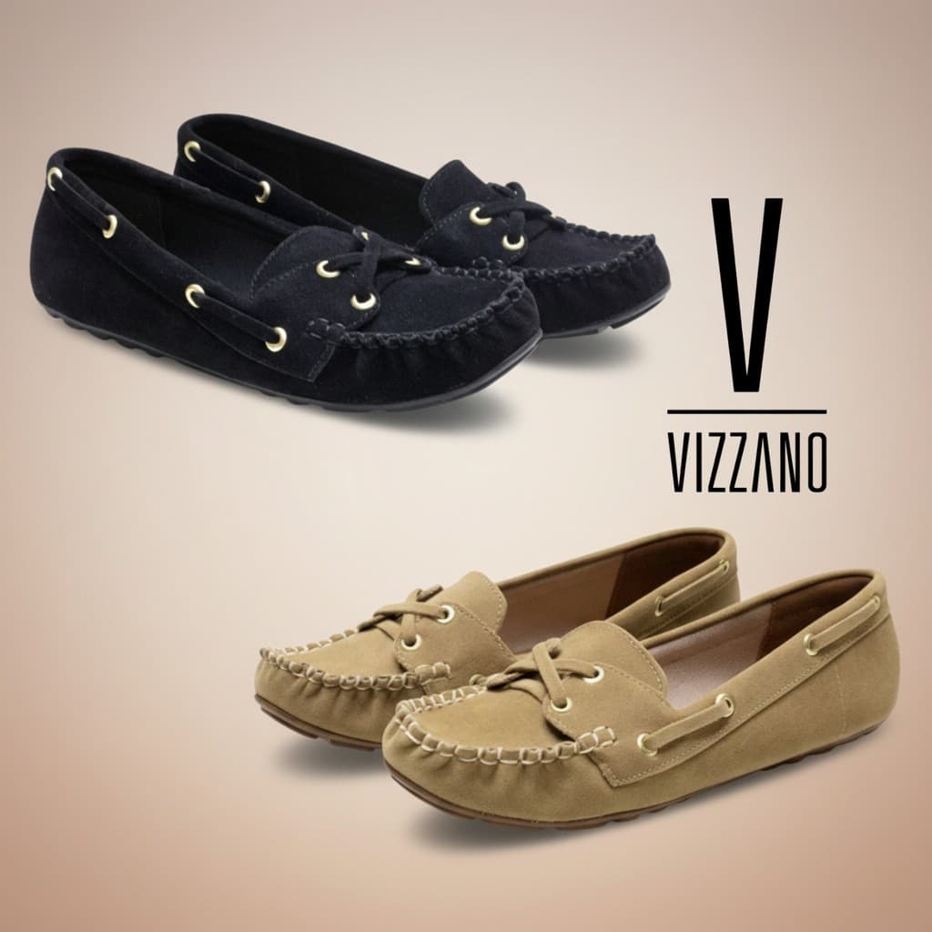 Mocassim Feminino Vizzano Dockside Retrô