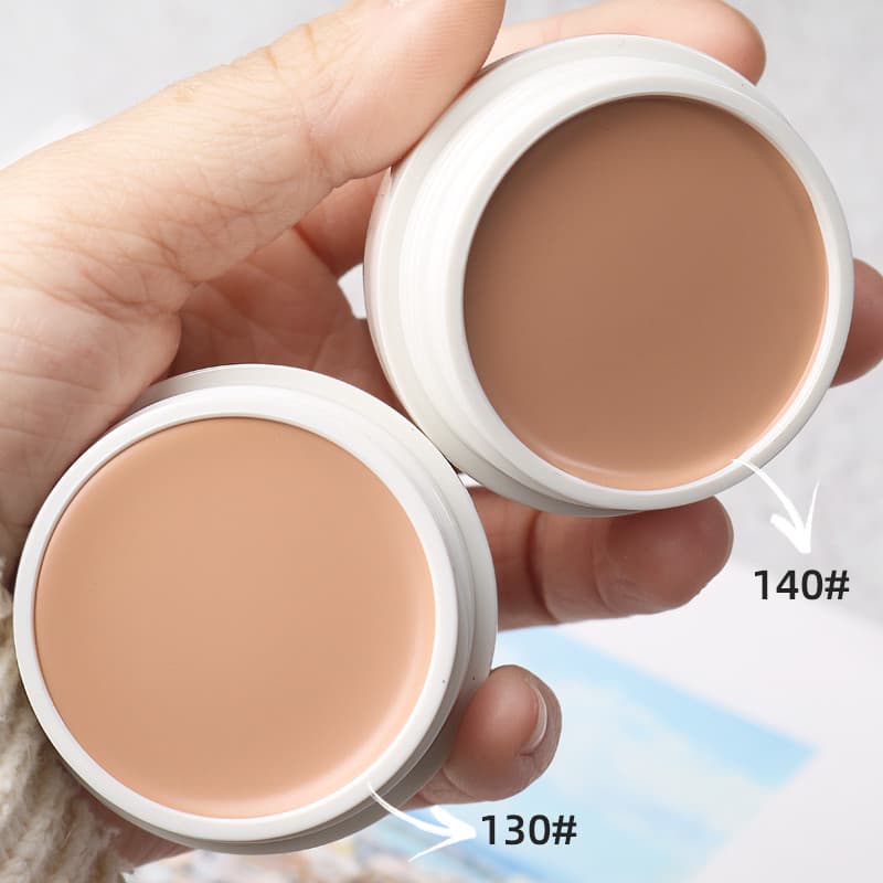 Creme de base 130 corretivo genuíno hidratante fixação contador de maquiagem estúdio fotográfico 140 marcas de acne capa