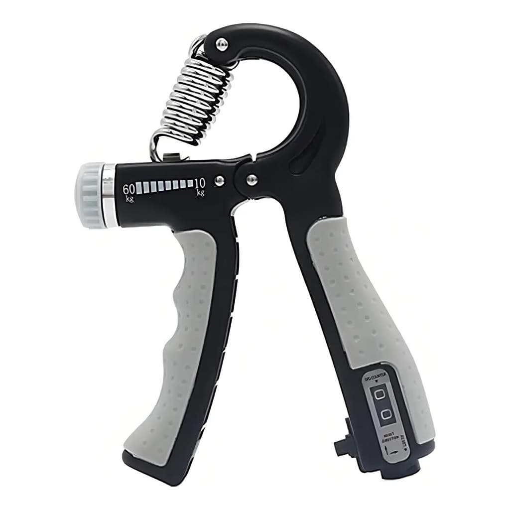 Hand Grip Contador MBFit Fortalecimento Mãos e Antebraços Ajustável 5-60kg