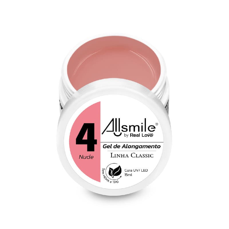 Gel Real Love Construtor de Unha 15ml Sem HEMA e TPO Allsmile