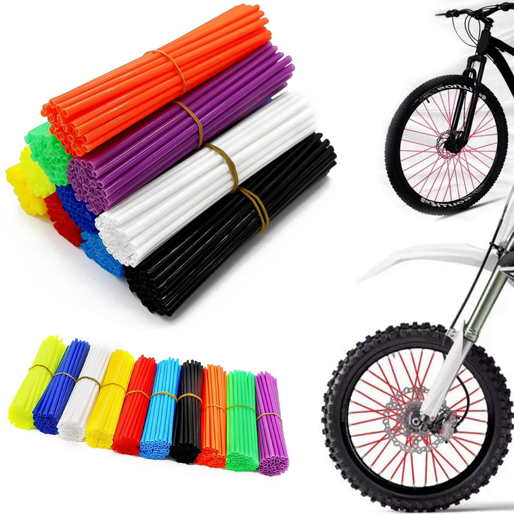 Capa De Raios Protetor Bicicletas Motos Bike Cores 72 Peças