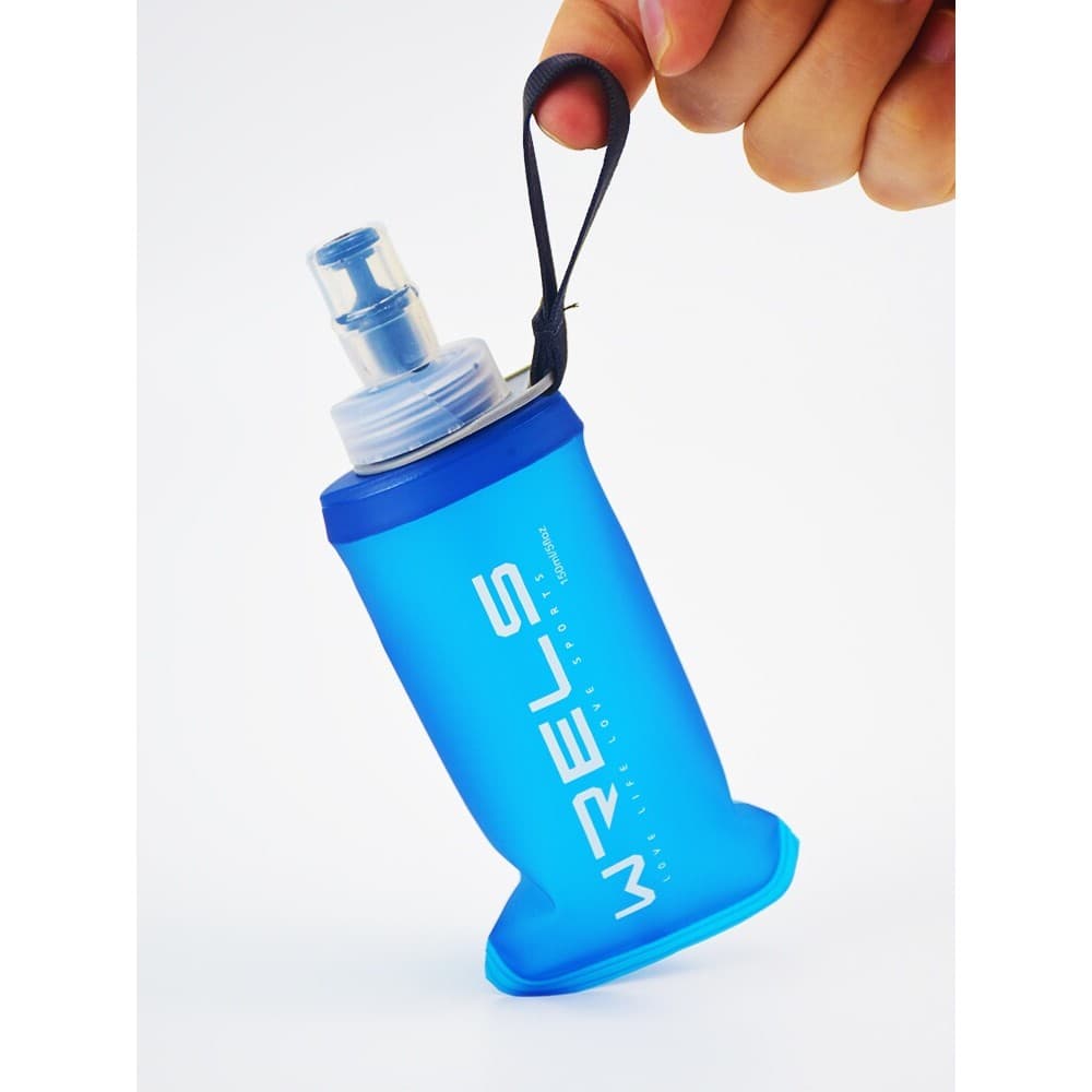 Esportes garrafa de água macia Silicone Fitness ciclismo correndo dobrável portátil copo de água ao ar livre fora de est