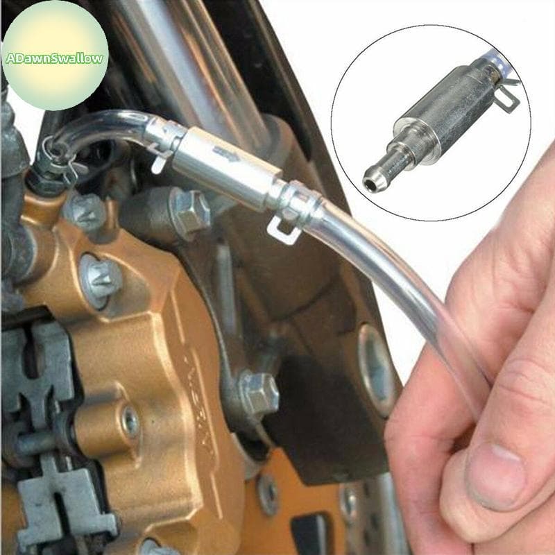 ADS Ferramenta De Sangria De Freio Hidráulico Loable Sangrador De Fluido Automotivo Mangueira De Sangramento Com Válvula