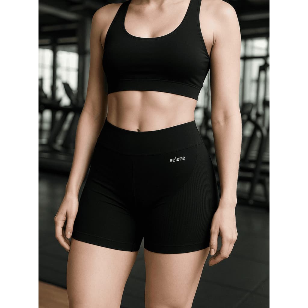 Shorts Feminino Fitness De Academia Premium