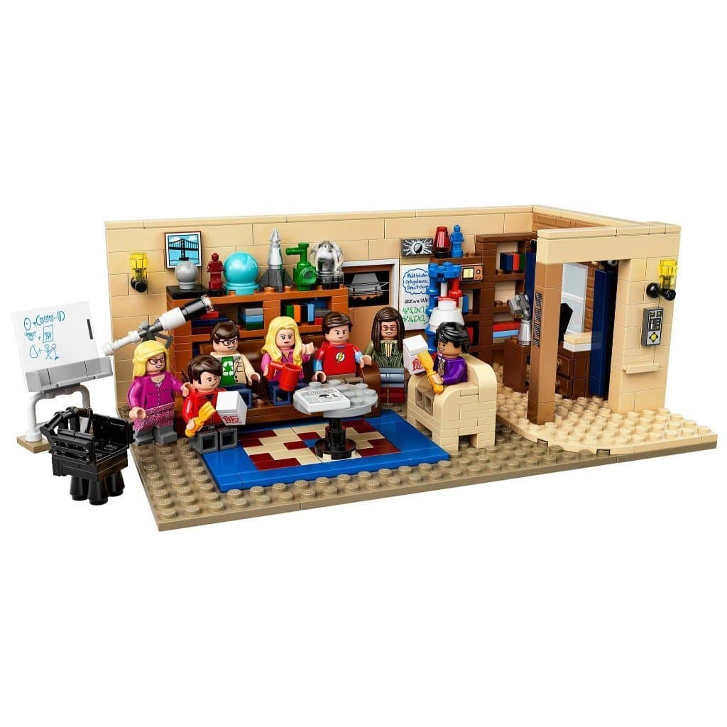 484 Unidades |     Ideias Blocos de Construção da Teoria do Big Bang Brinquedos Educativos Compatíveis com Lego Presente