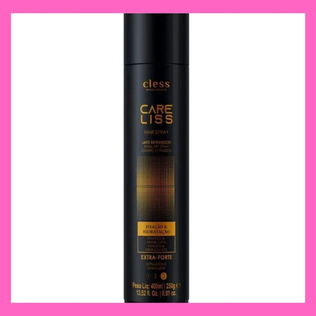 Hair Spray Care Liss Extra Forte 400ml Jato Contínuo