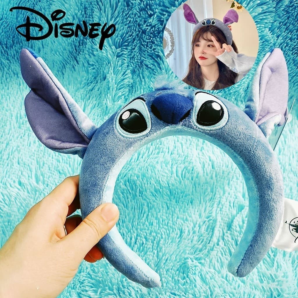 Faixa De Cabelo Kawaii Stitch , Cabeça De Desenho Animado , Chapéu De Personagens Animados , Acessórios , Presente