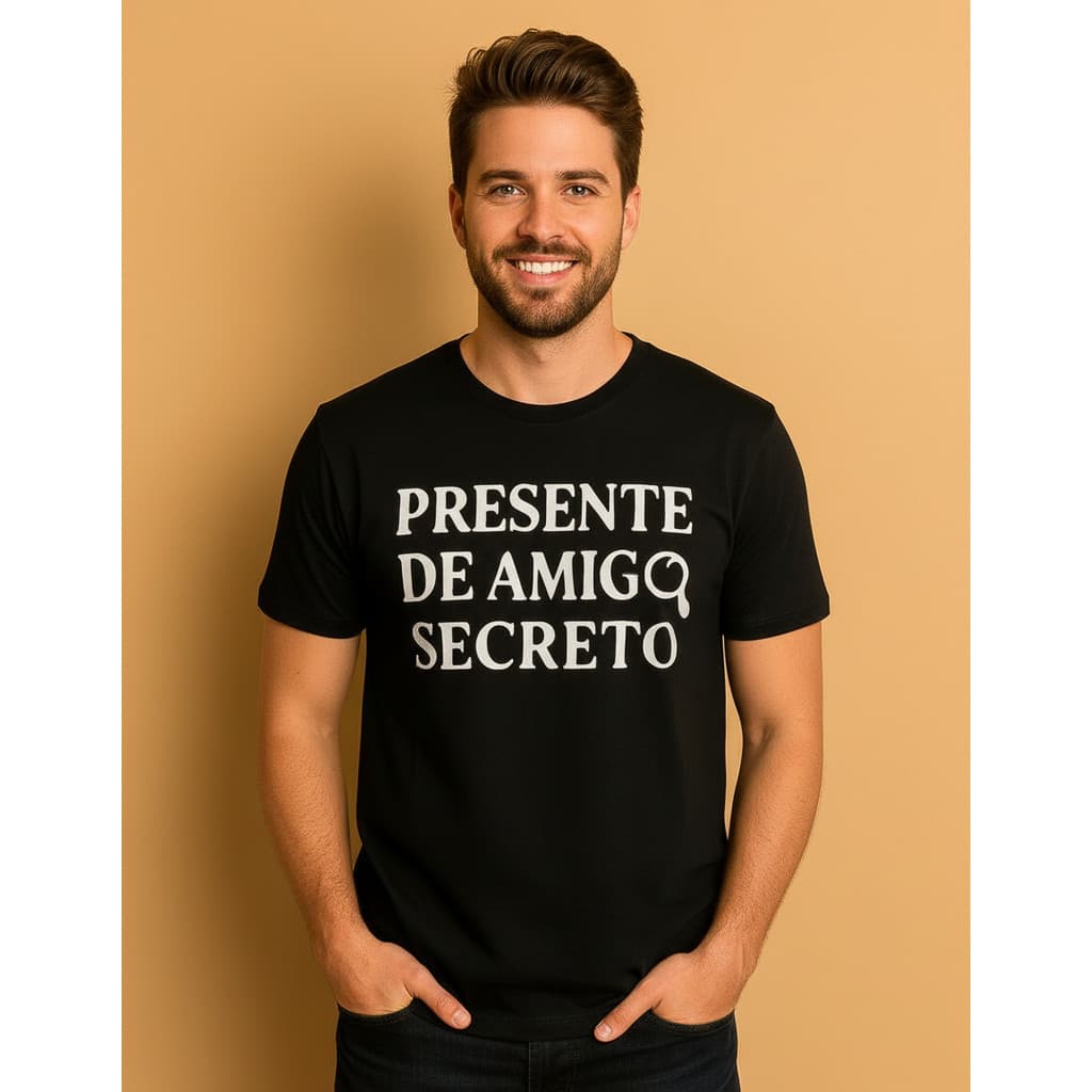 Camiseta Engraçada Presente De Amigo Secreto