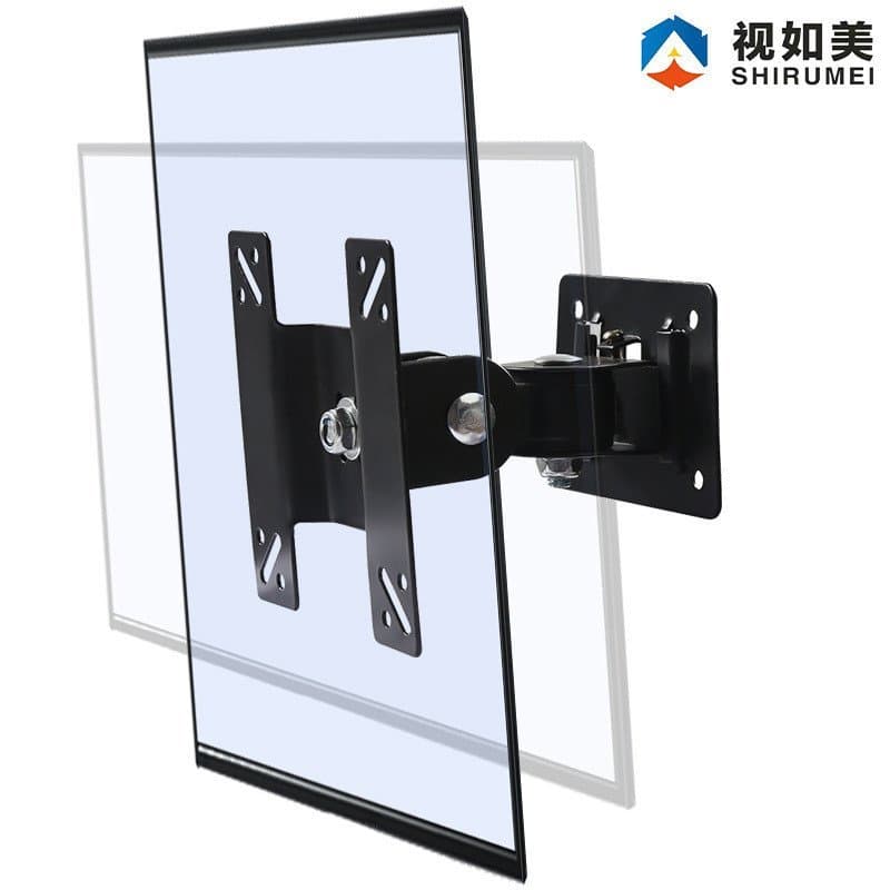 Suporte para monitor de tela horizontal e vertical de 14-27 polegadas, suporte de parede para monitor de computador, sup