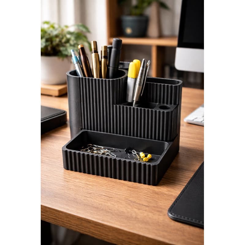 Porta Caneta Organizador 3D Premium Top minimalista