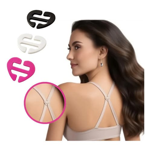 Clip Para Alças Transformar Soutien Nadador Kit Com 3 Clips