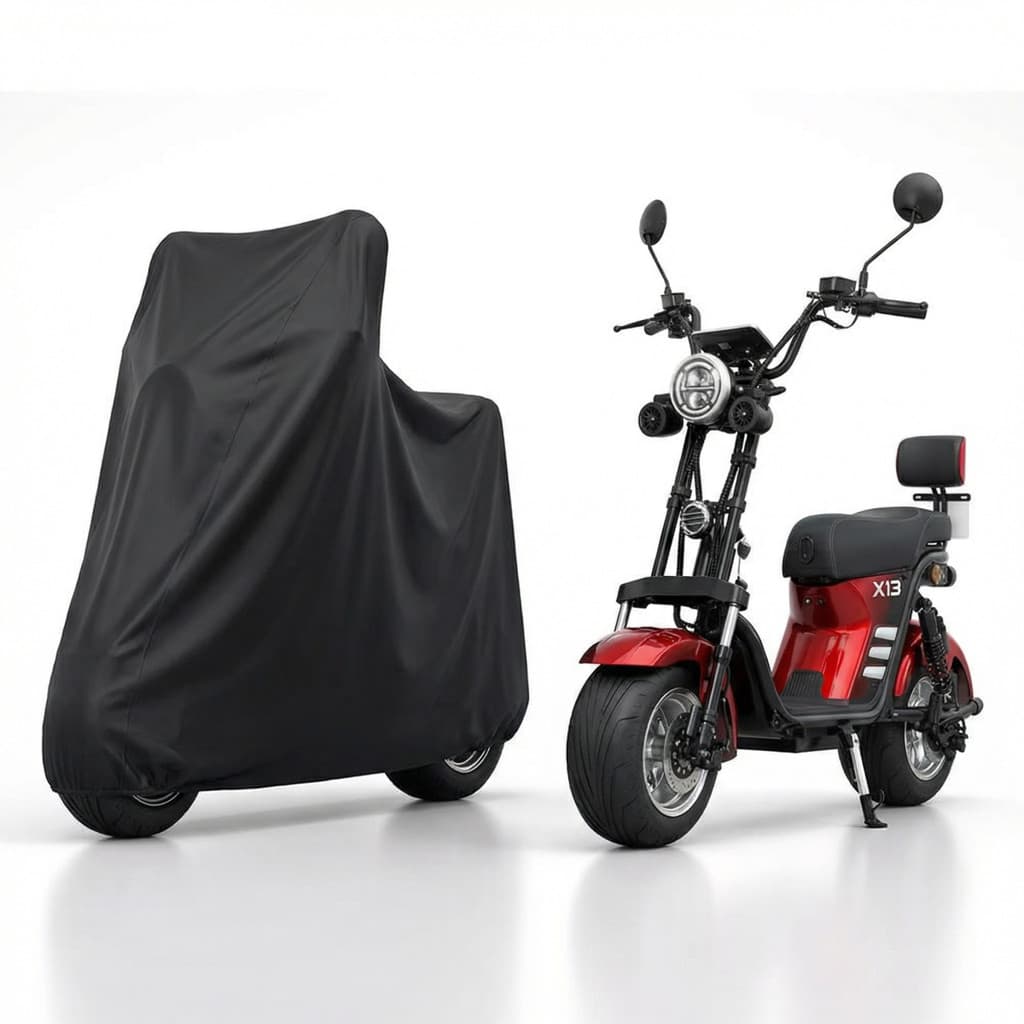 Capa Cobrir Scooter Elétrica Harley X13 Em Couro Impermeáv Proteção Uv
