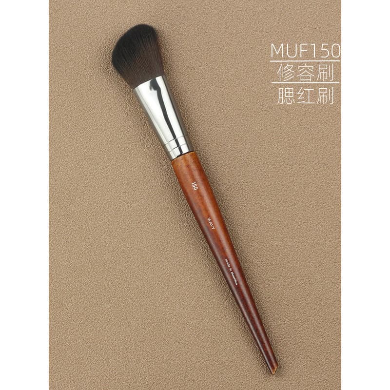 MUF150 Pincel de contorno angular/pincel de Blush Sombra Silhueta Pincel de contorno de linha fina Pincel de maquiagem ú