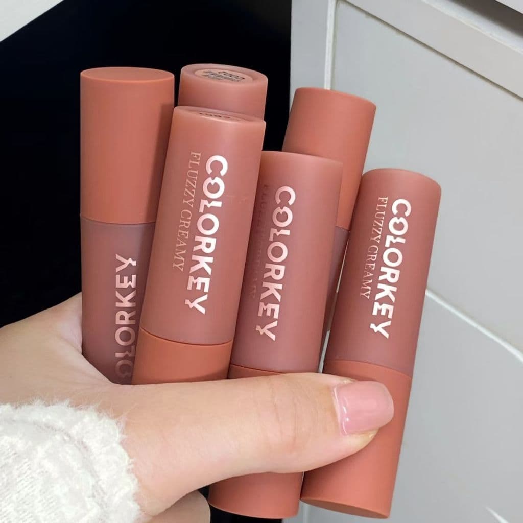 Colorkey Kolaqi Queijo Batom Fosco Fosco Porco Gordo Antiaderente Copo Lip Glaze Batom Oficial Autêntico Loja