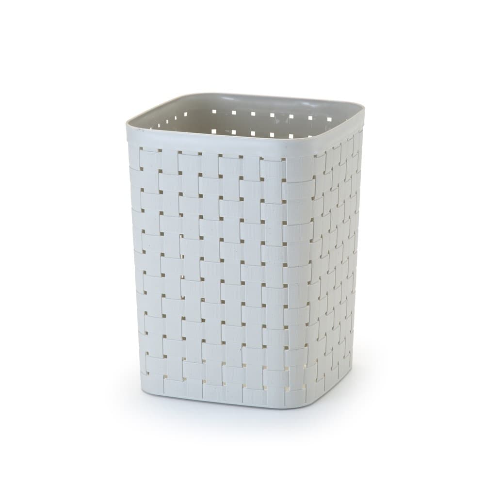 Cesto Prático Rattan Plasnorthon Alta Qualidade 9LT Multiuso Qualquer Ambiente Casa Tipo Lixeira SB