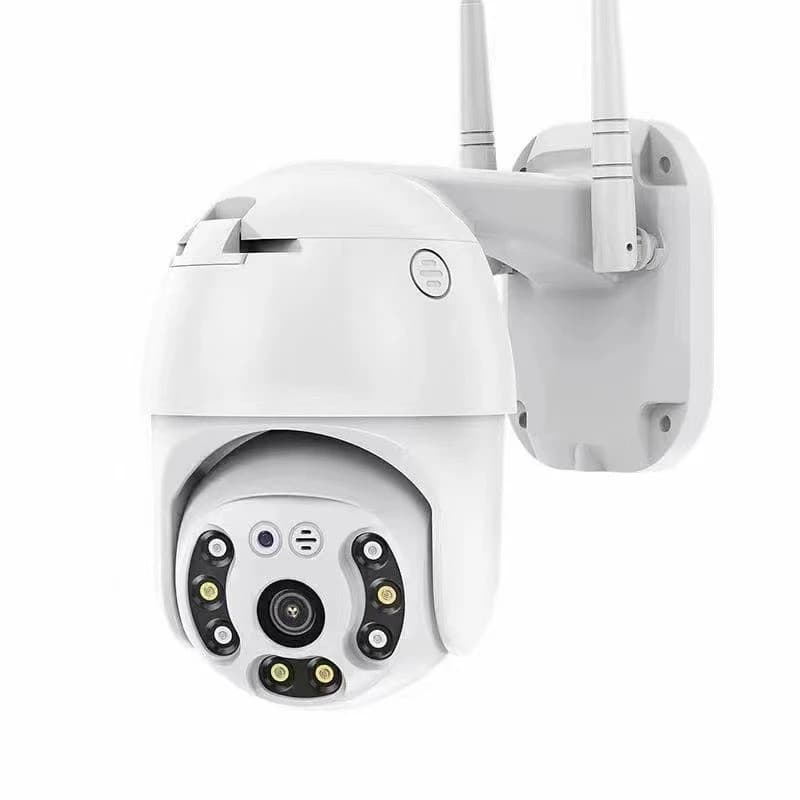 Câmera de Segurança Externa WiFi HD - Prova d'Água, Infravermelho, Sensor de Movimento e Alarme