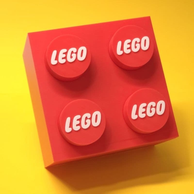 Porta Objetos Lego Impressão 3D Colecionavel Presentes Decoracao