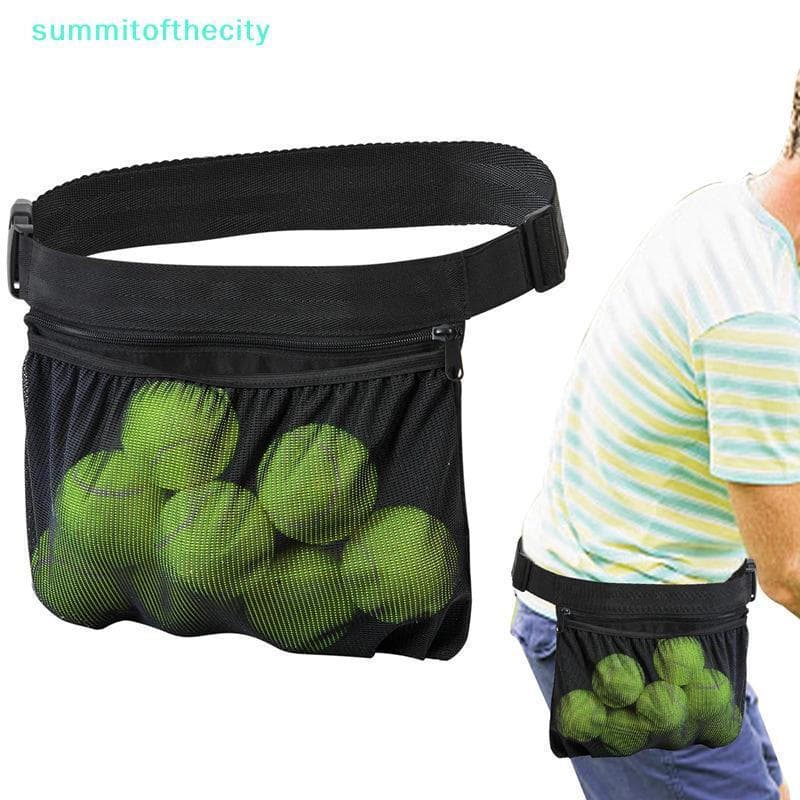 Bolsa De Transporte Para Bola De Tênis summitofthecity , Cintura Armazenamento De Com Zíper De Grande Capacidade Esporte