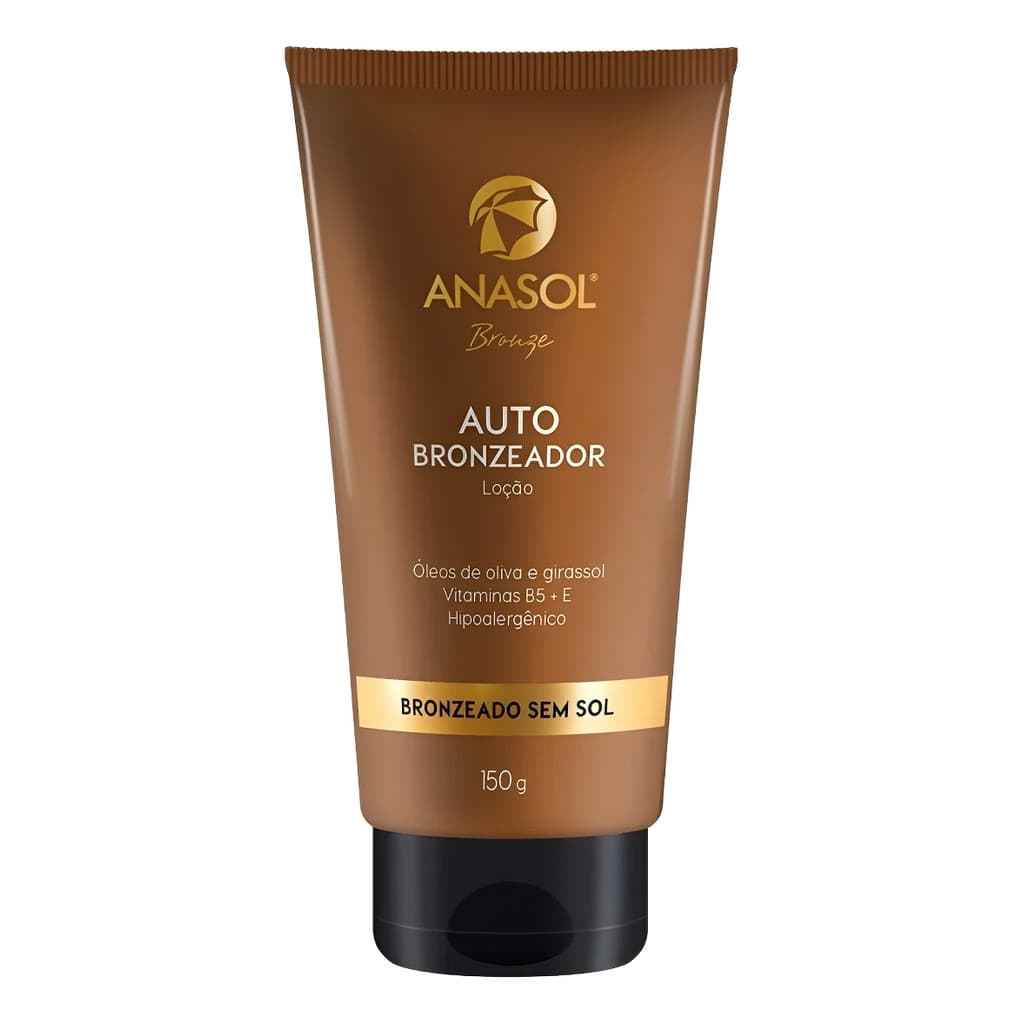 Autobronzeador Sem Sol Loção Bronzeado Anasol Hipoalergênico