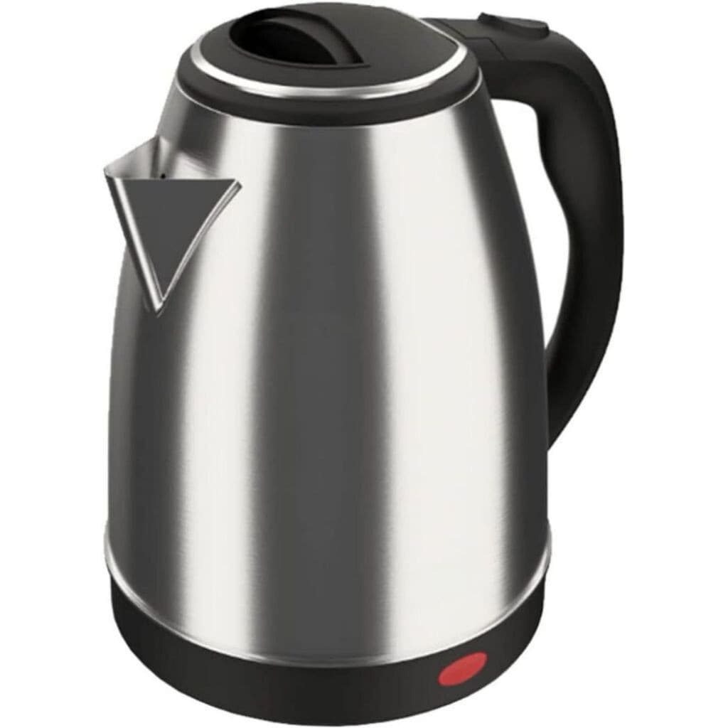 Chaleira Jarra Elétrica Térmica 2 Litros 1000W Inox Prateada 110V Ferve Água Rápido