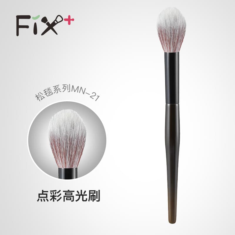 Fisgafen fix + Cobertor Solto MN21 Dot Color Highlighter Brush Blush Beauty Makeup