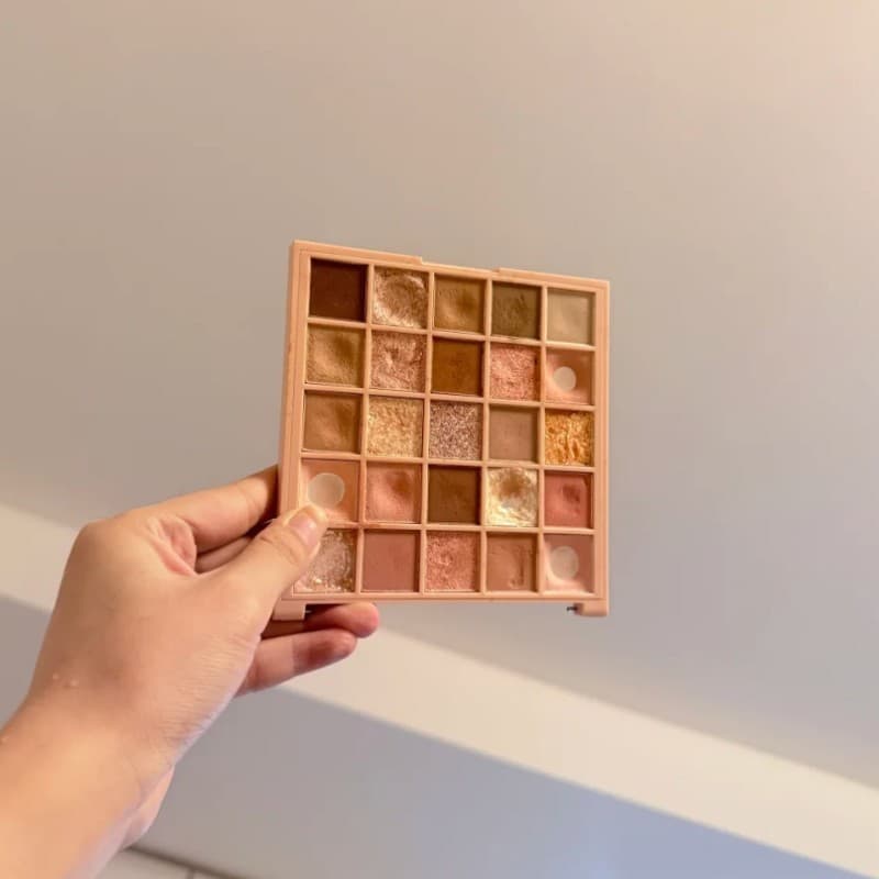 G Gigante All-Match!Gogo Dance Fun Color Paleta de sombras 25 cores fosca cor terra fina piscando suave diário laranja m
